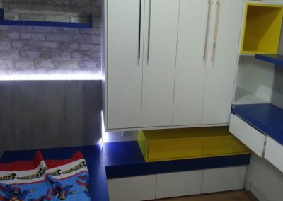 Marcenaria Miranda Design - Dormitório menino Azul e amarelo (3)