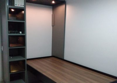 Marcenaria Miranda Design - Home Office com Estante com cama escondida -Vila Pires